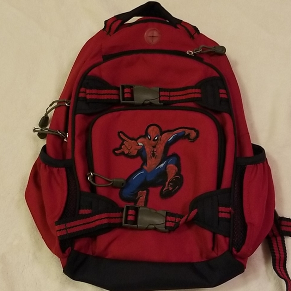 pottery barn spiderman backpack